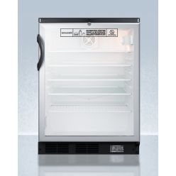 Accucold SCR600BGLNZ 24" Wide All-Refrigerator