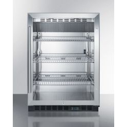 Accucold SCR610BLCSS 24" Wide Built-In Beverage Center