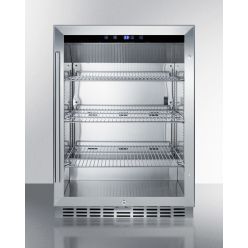 Accucold SCR611GLOS 24" Wide Outdoor Beverage Center