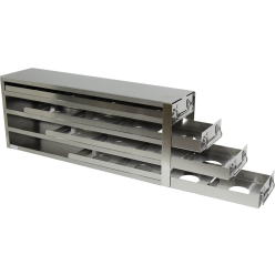 Crystal Industries UFD-443-S Drawer Rack for 3" boxes, 4x4 configuration made to fit Binder Freezers
