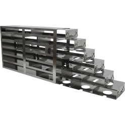 Crystal Industries UFD-462-SA Draw Rack for 2" Polycarbonate boxes, made to fit  Panasonic Freezers, 4x5 configuration