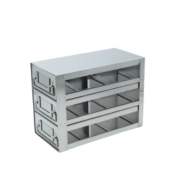 Crystal Industries UFDMX-332 Drawer Freezer Rack for SBS formatted boxes, 3x3 configuration