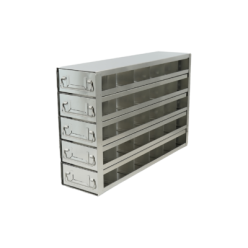 Crystal Industries UFDMX-652 Drawer Freezer Rack for SBS formatted boxes, 6x5 configuration