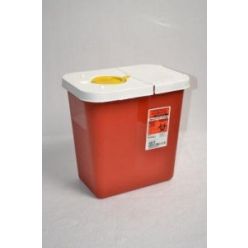 Novaplus SharpSafety™ Sharps Container, Rotor Lid, Red, 2 Gallon, 20/cs (For Sale to Authorized NovaPlus Customers Only) (Continental US Only)