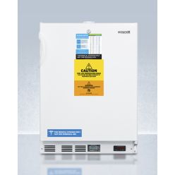 Accucold VLT650ADA 24" Wide Built-In All-Freezer, ADA Compliant