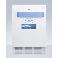 Accucold VT65MLVAC456 24" Wide Built-In All-Freezer, Certified to NSF/ANSI 456 Standard for Vaccine Storage