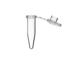 MicroCentrifuge Tube, PPN, 0.50mL, w/ Hinged Cap, CLR