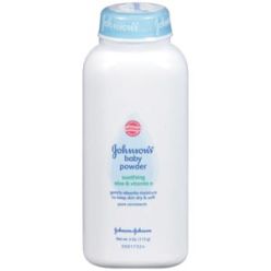 Johnson & Johnson Consumer Products 003044 Pure Cornstarch, 4 oz, 6/bx, 8 bx/cs (Continental US+HI Only)