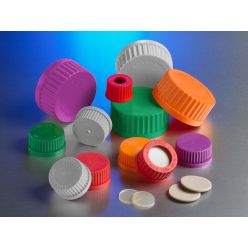 Corning® GL45 Gray Polypropylene Vented Screw Cap with 0.22 µm PTFE Membrane