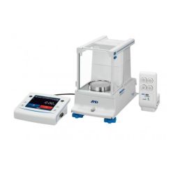 A&D BA-125DTE 51g/120g x 0.01mg/0.1mg Dual Range Semi-Micro Balance with Touch Screen Display, External Ionizer and Automatic Doors