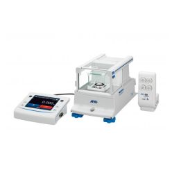 A&D BA-6DTE 2.1g/6.2g x 0.001mg/0.01mg Dual Range Micro Balance with Touch Screen Display, External Ionizer and Automatic Doors