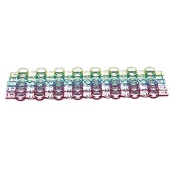 PCR strip caps, domed lid, assorted