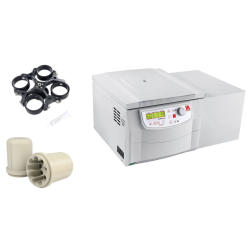 Ohaus FC5816R, 30314819, FRONTIER™ 5000 SERIES MULTI PRO Refrigerated Clinical Bundle, Includes 30314820 (4 × 250mL swing out rotor) and 2x (Rack, 10 × 1.6-7mL), 2/pk, (30314917)