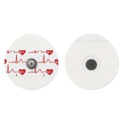 Bio ProTech USA T716-50 Electrode, PE Foam, Adult, Oval, 43mm x 45mm, General Purpose, Stress & Holter, 50/pch, 20 pch/bx (24 bx/plt) (091957)