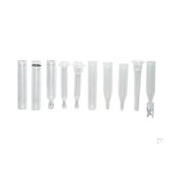 Qorpak 254981 Conical Big Mouth Vial, Natural, 250 µL, Polypropylene,  No Cap,  (Case of 1000 )