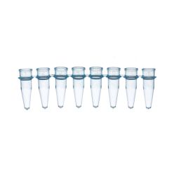 PCR 0.2ml strip tubes, blue
