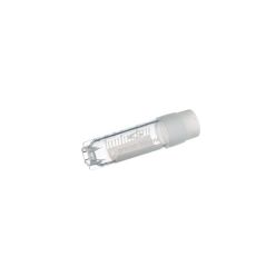 2 mL Cryo.s Tube, PP, Sterile, External Thread Natural Cap, ID Field, Starfoot Base, Round Bottom, 150 White Cap Inserts per CS