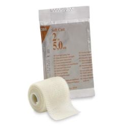 3M Health Care 82102 Soft Casting Tape, White, 2" x 4 yds, 10/cs (Continental US+HI Only)