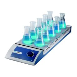 811311029999 CILOGEX SCI-S10 Analog Magnetic Stirrer 10-Channel, s/steel plate, 110V, 50/60Hz, US plug