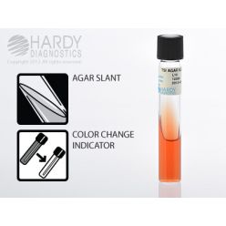 Hardy Diagnostic L16 Liquid Culture Media, TSI Agar Slant Tube,  6 mL, 180 Day Shelf Life (Pack of 20)