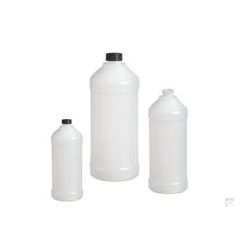 Qorpak PLA-03377 Modern Round Narrow Mouth Bottle, 950 mL,  Nylon/PE, No Cap (Case of 68 )