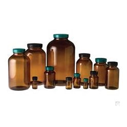 Qorpak 215432 Boston Round Packer Bottle, 950 mL,  Glass, No Cap (Case of 12 )