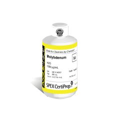 Assurance Grade Molybdenum for AA and ICP, 1,000 ug/mL (1,000 PPM), 250 mL, in H2O, SPEX Certiprep, PLMO9-2T