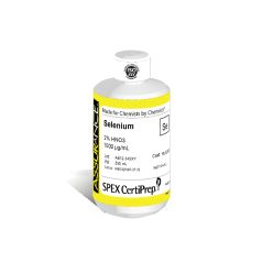 Assurance Grade Selenium for AA and ICP, 1,000 ug/mL (1,000 PPM), 250 mL, in 2% HNO3, SPEX Certiprep, PLSE2-2T