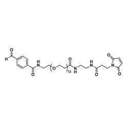Vector Labs QBD-10075-1000 4-formyl-benzamido-dPEG®₁₂-EDA-MAL - 1000 mg (1/EA)