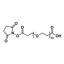 Vector Labs QBD-10127-1000 Acid-dPEG®₁₃-NHS ester - 1000 mg (1/EA)