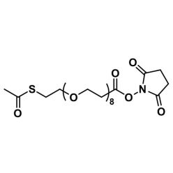 Vector Labs QBD-10184-1000 dPEG®₈-SATA (S-acetyl-dPEG®₈-NHS ester) - 1000 mg (1/EA)