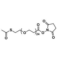 Vector Labs QBD-10188-1000 dPEG®₂₄-SATA (S-acetyl-dPEG®₂₄-NHS ester) - 1000 mg (1/EA)