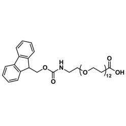 Vector Labs QBD-10283-100 Fmoc-N-amido-dPEG®₁₂-acid - 100 mg (1/EA)