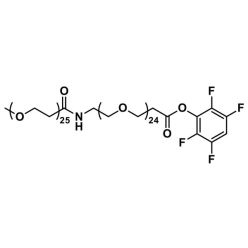 Vector Labs QBD-11096-1000 m-dPEG®₂₅-amido-dPEG®₂₄-TFP ester - 1000 mg (1/EA)