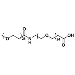 Vector Labs QBD-11097-100 m-dPEG®₂₅-amido-dPEG®₂₄-acid - 100 mg (1/EA)