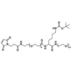 Vector Labs QBD-11575-50 MAL-dPEG®₄-Lys(t-boc)-NH-m-dPEG®₂₄ - 50 mg (1/EA)
