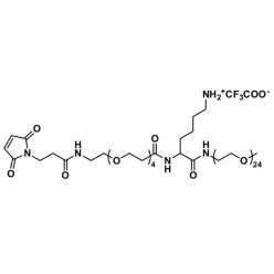 Vector Labs QBD-11576-250 MAL-dPEG®₄-Lys(TFA-)-NH-m-dPEG®₂₄ - 250 mg (1/EA)
