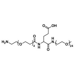 Vector Labs QBD-11643-250 NH₂-dPEG®₄-Glu(OH)-NH-m-dPEG®₂₄ - 250 mg (1/EA)