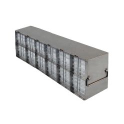 Argos Technologies Upright Freezer Rack for 96 - Well  Plates,384 - Well  Plates, Holds 84 Plates w/ Lid, Stainless Steel (1 Rack)