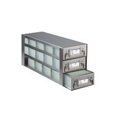 Argos Technologies Upright Freezer Drawer Rack for 96 - Deep Well  Plates, Holds 15 Plates, Stainless Steel (1 Rack)