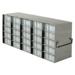 Argos Technologies Upright Freezer Rack for 96 - Well  Plates, Holds 16 Plates, Stainless Steel (1 Rack)