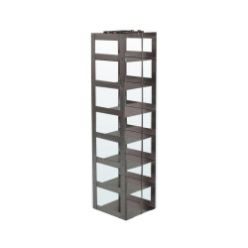 Argos Technologies Mini Vertical Rack for 3" Cryoboxes, Holds 8 Boxes, Stainless Steel (1 Rack)