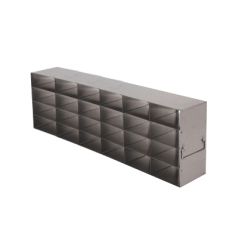 Argos Technologies Upright Freezer Rack for Matrix Boxes, Holds 24 Boxes, Stainless Steel (1 Rack)