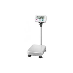A&D SC-150KAM 150kg x 0.02kg Stainless Steel Washdown Scale, IP68, NTEP, Column Mount