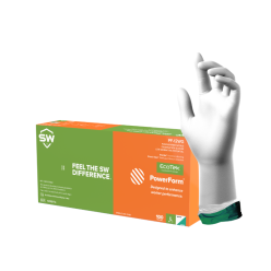 SW N188172, PF-12WG Extended Cuff Nitrile Exam Gloves, Size Small, 10 box/case
