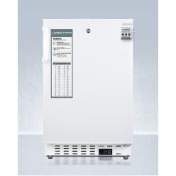 Sycamore SLSADA404REFAL 20 Wide Built-In Healthcare All-Refrigerator, ADA Compliant (1/EA)