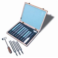 United Scientific TFBOX8 Octave Tuning Forks, Set of 8