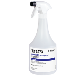 Thomas Scientific Texwipe Sterile 70% IPA, 32 oz, Trigger Spray Plastic Bottle 1/EA, 12EA/CS