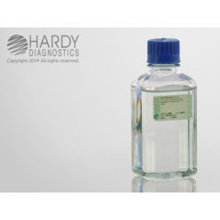 Hardy Diagnostic U201 Liquid Culture Media, Peptone Water 0.1% Bottle,  500 mL, 365 Day Shelf Life (Pack of 10)