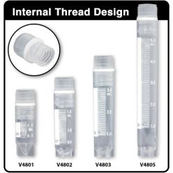 MTC Bio V4802 Internally Threaded Cryogenic Vials 